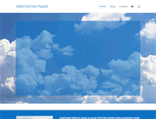 Tablet Screenshot of meditationpiano.com